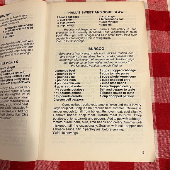 Vintage cookbook kentucky kitchens vol 2 telephone pioneers 1989 recipes - Picture 7 of 9